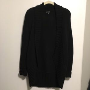 Long Black Express Sweater